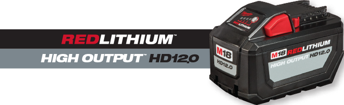 HD 12.0 RedLithium High Output